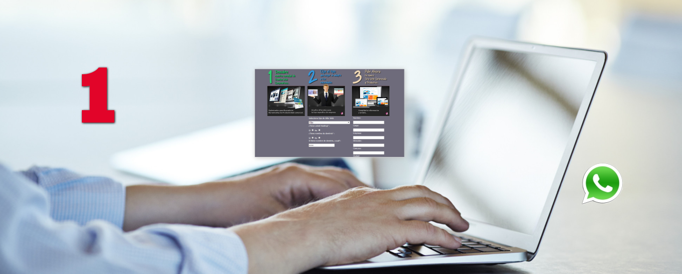 1-INGRESE-SUS-DATOS Páginas Web Diseño - Ingrese sus datos